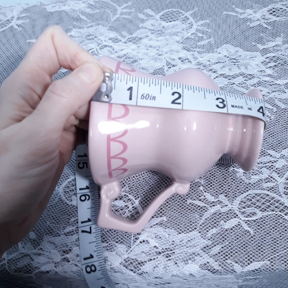 RARE NWOT Disney Alice In Wonderland Pink Teacup and Saucer Mug Cup - Picture 8 of 15